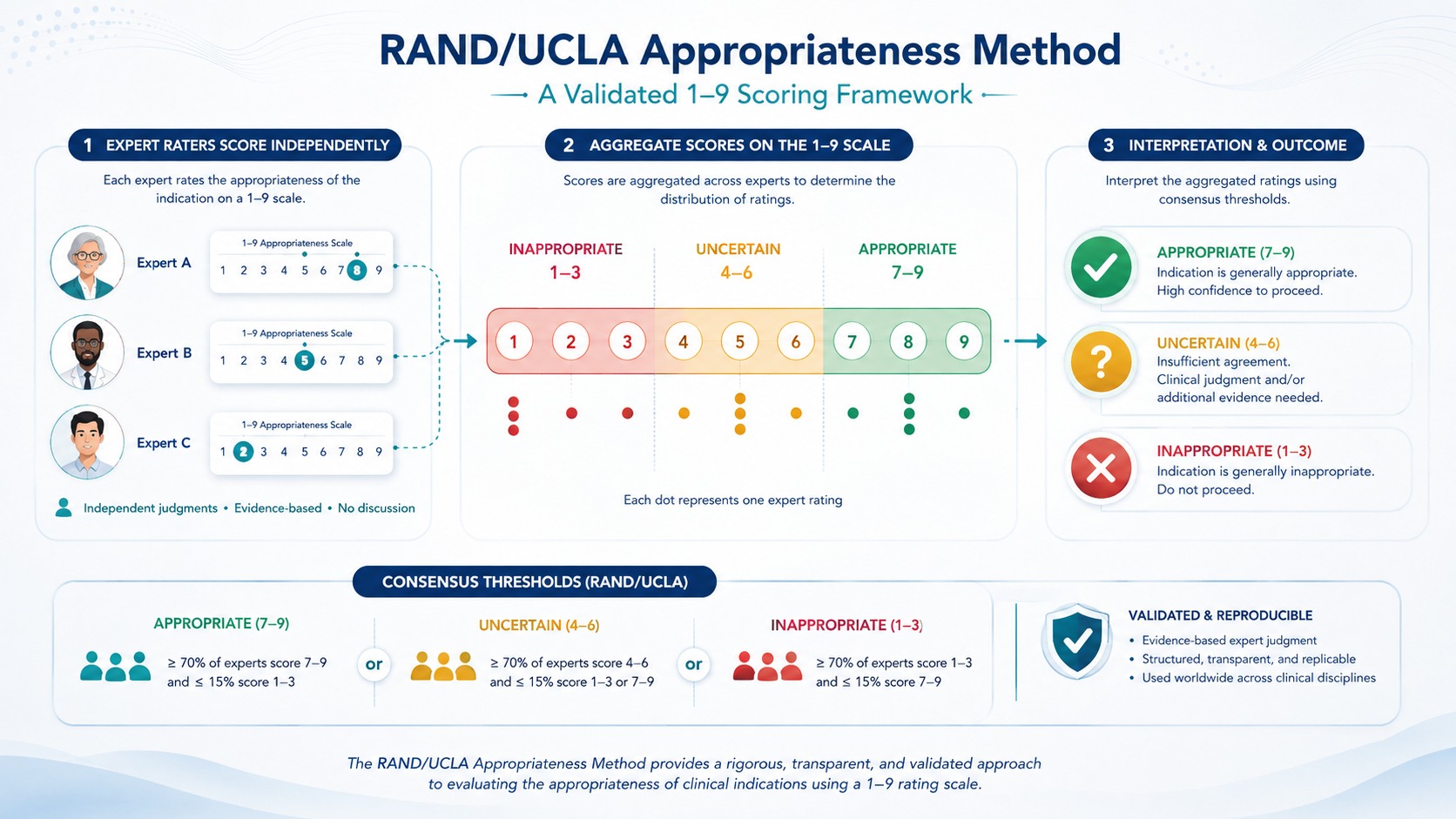 RAND/UCLA Appropriateness Method support in Surveylet
